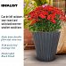 IDEALIST Lite Vintage Ribbed Round Vase Outdoor Planter