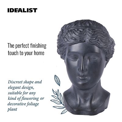 IDEALIST Lite Antique Oval Face Plant Pot Indoor