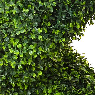 Topiary N-Boxwood Spiral UV-resistant Artificial Bush Plant