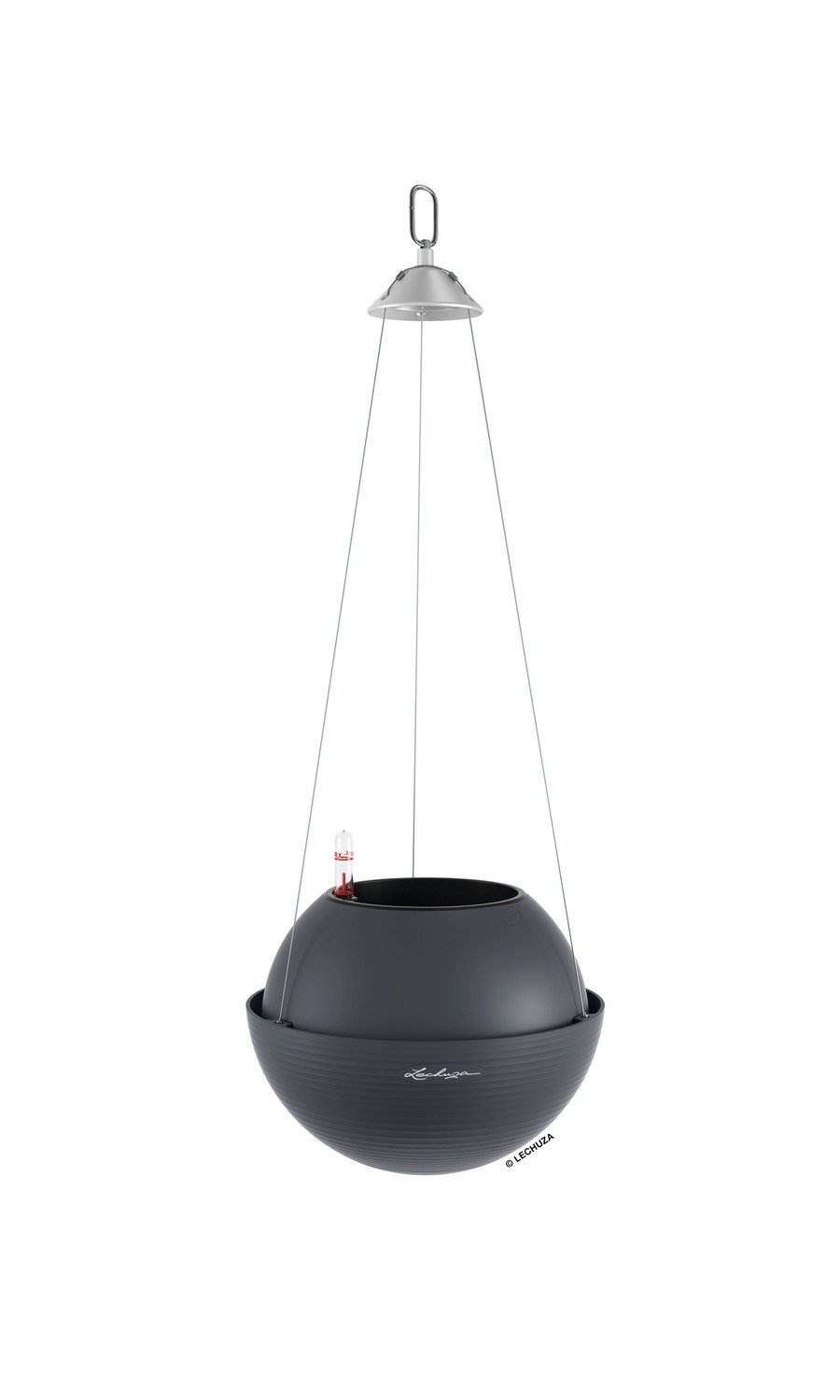 LECHUZA BOLA Color Round Poly Resin Self-watering Planter