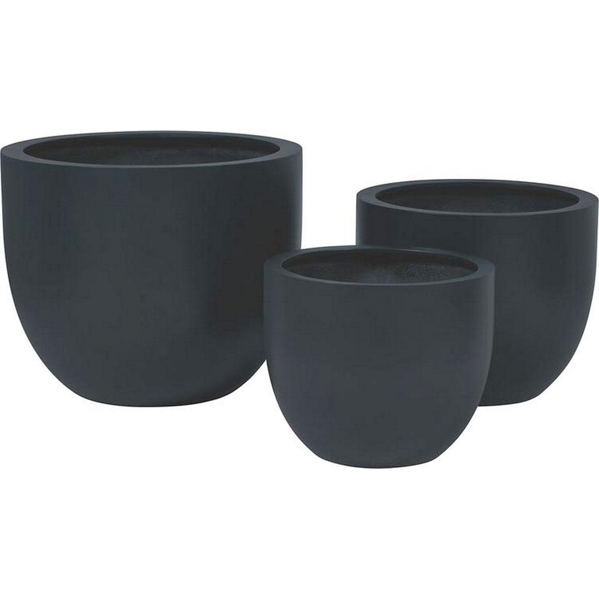 SHAPE Round GRP 2K coating Planter