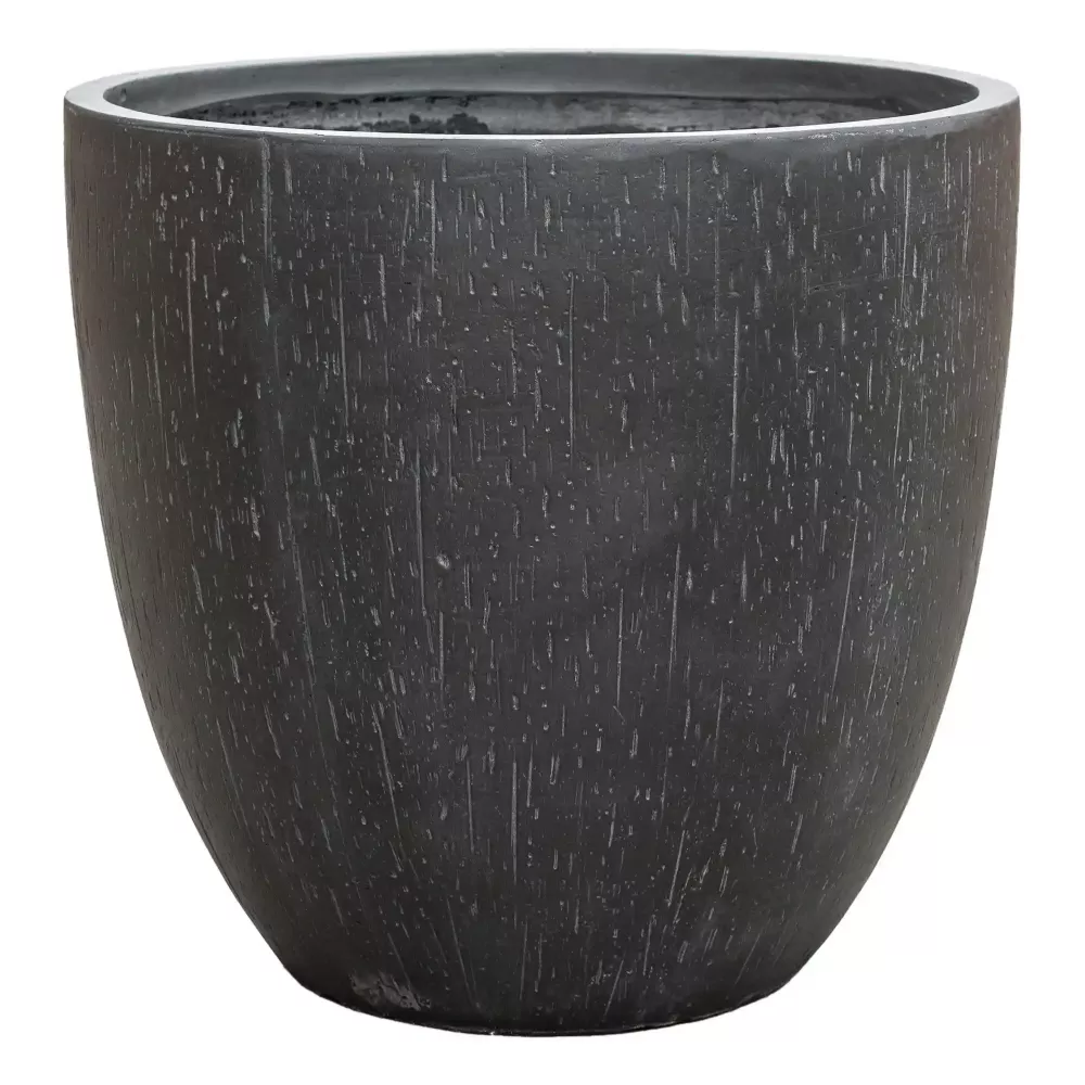 Raindrop Fibreclay Egg Planter | Indoor and Outdoor Plant Pot