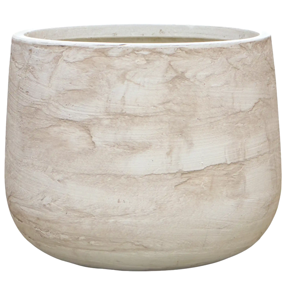 Algar Round Planter | Composite Indoor and Outdoor Plant Pot