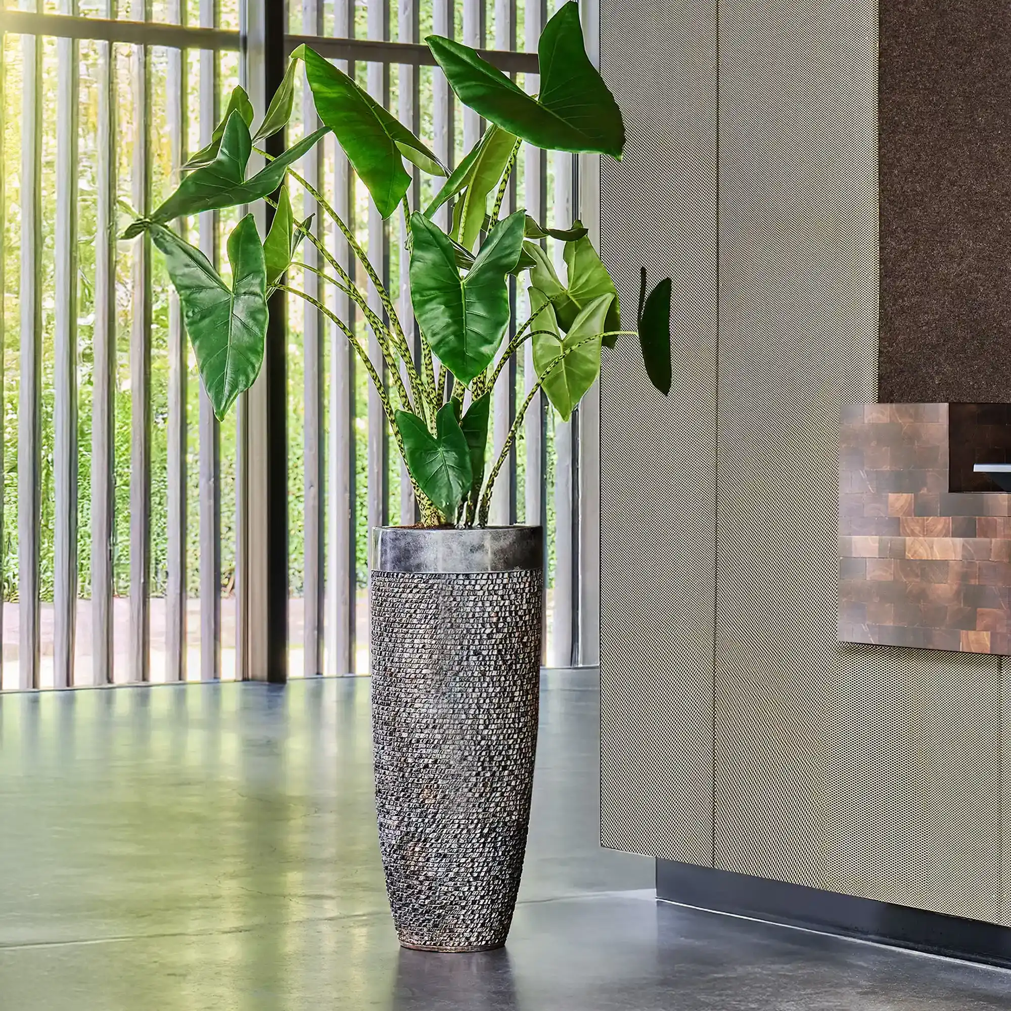 Luxe Lite Universe Layer Tall Indoor Planter
