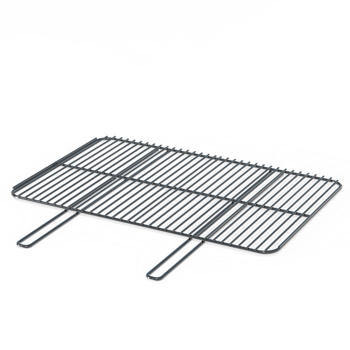 BBQ Grill Chromed Steel Rectangular