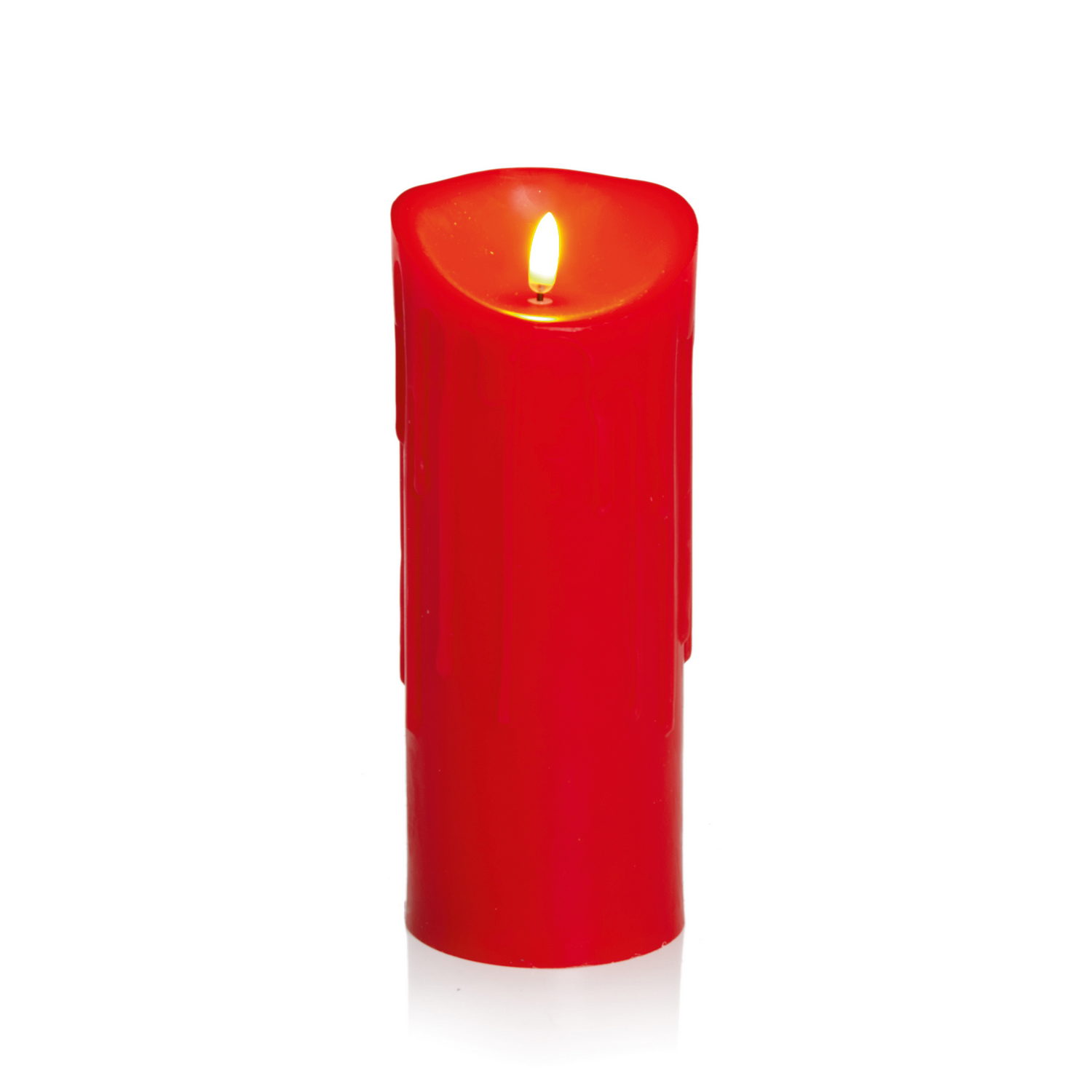 Christmas FlickaBright LED Melted Edge Candle
