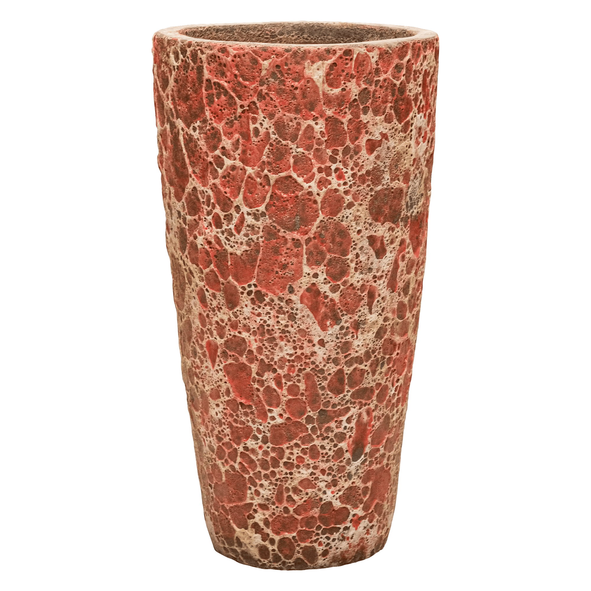Lava Ceramic Tall Planter | Indoor and Outdoor Plant Pot
