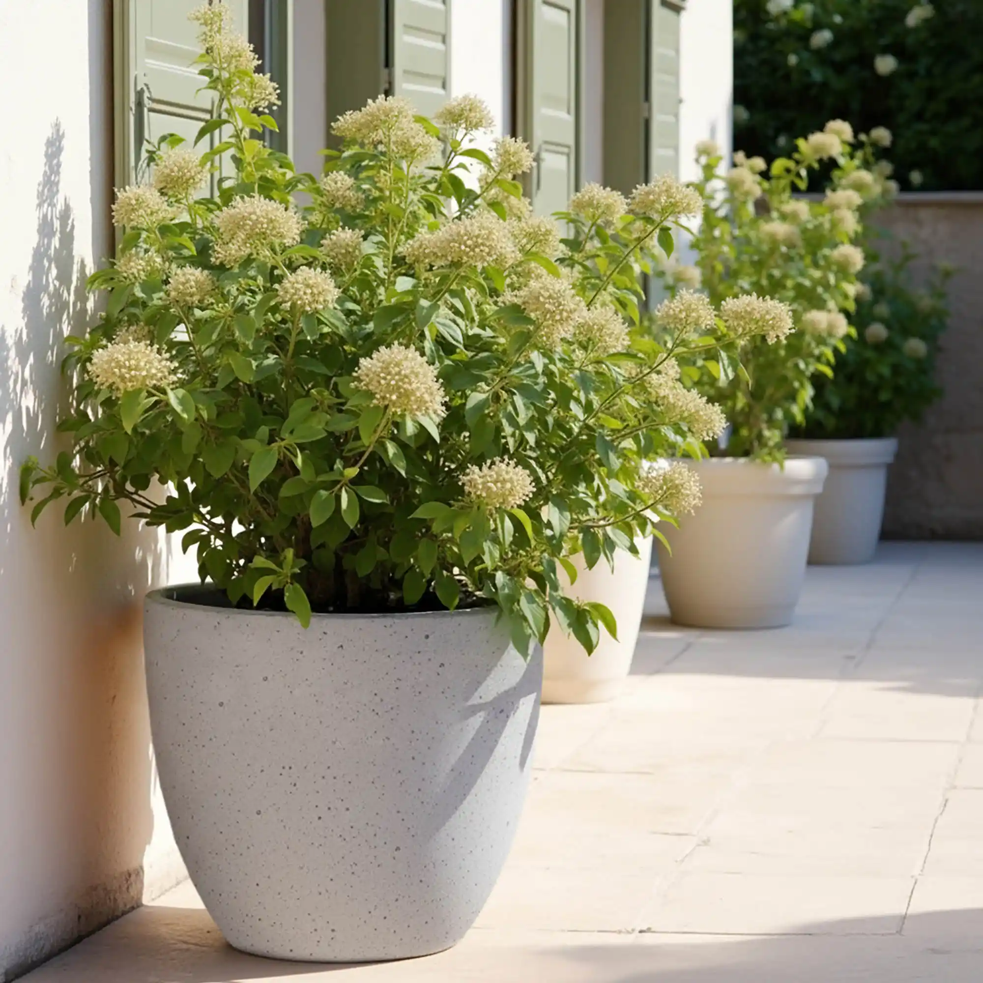 IDEALIST Lite Contemporary Light Concrete Egg Planter