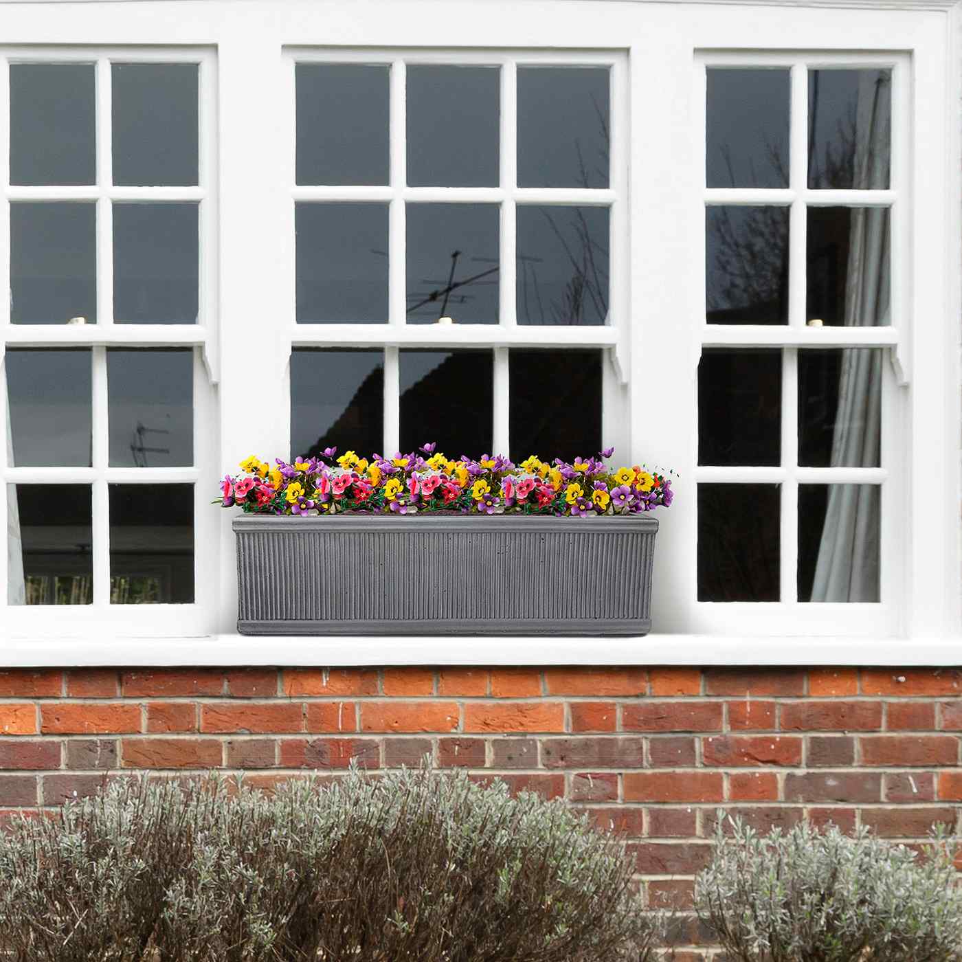 IDEALIST Lite Vertical Ribbed Vintage Style Window Box