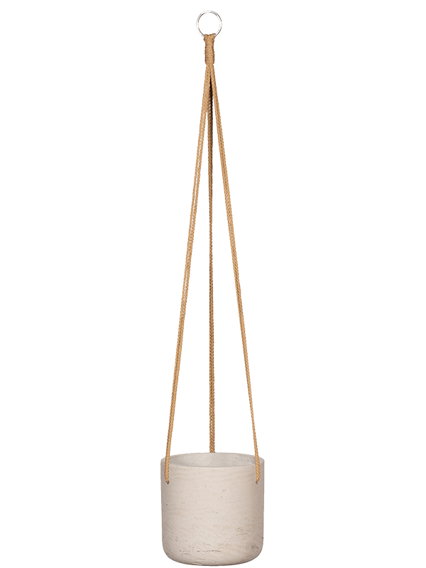 Rough Fibreclay Hanging Planter | Indoor and Outdoor Plant Pot