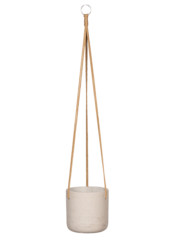 Rough Fibreclay Hanging Planter | Indoor and Outdoor Plant Pot