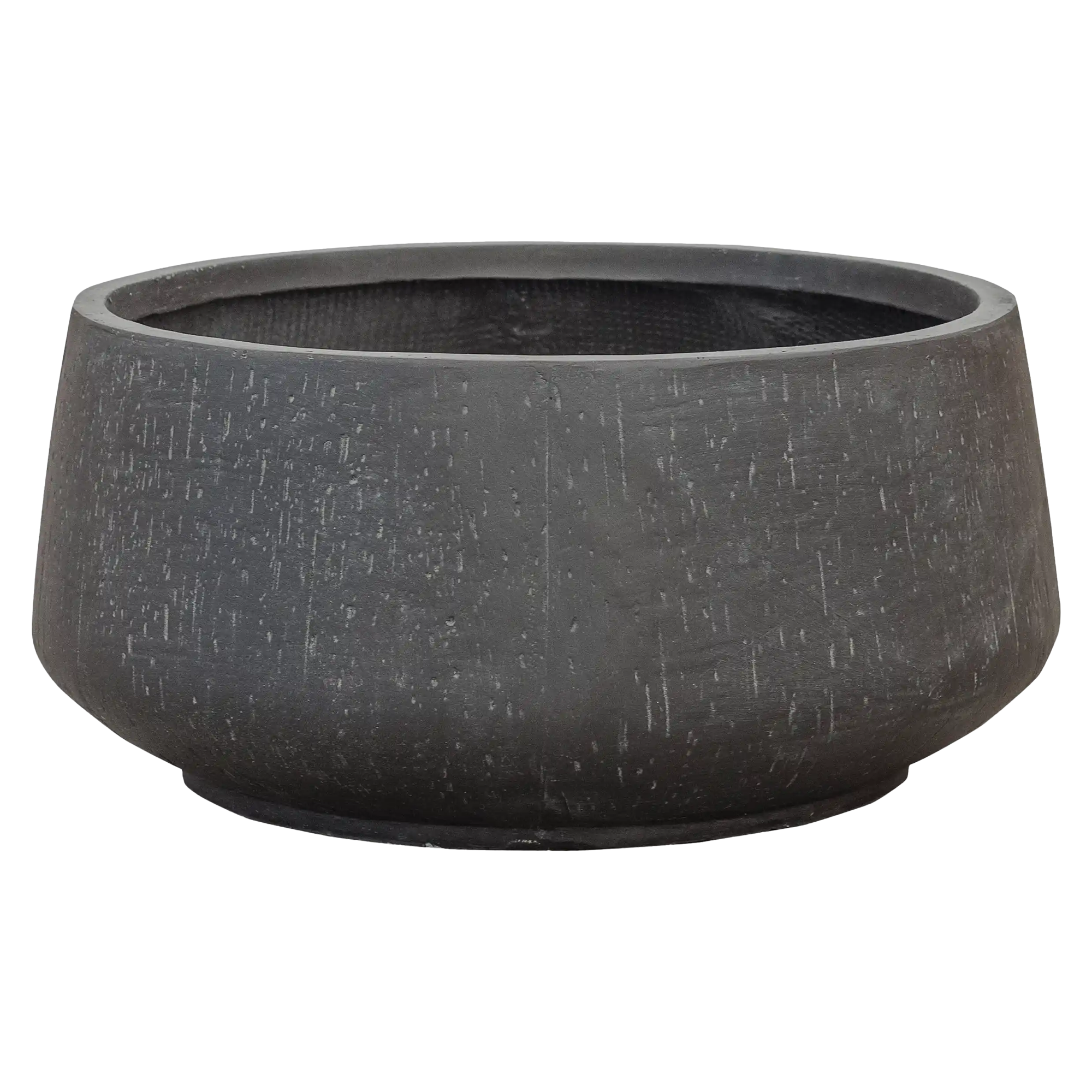 Raindrop Fibreclay Large Bowl Planter | Indoor and Outdoor Plant Pot