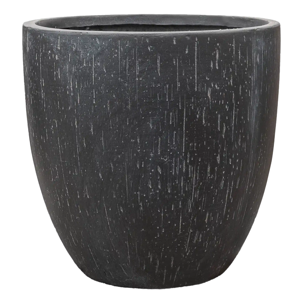 Raindrop Fibreclay Egg Planter | Indoor and Outdoor Plant Pot