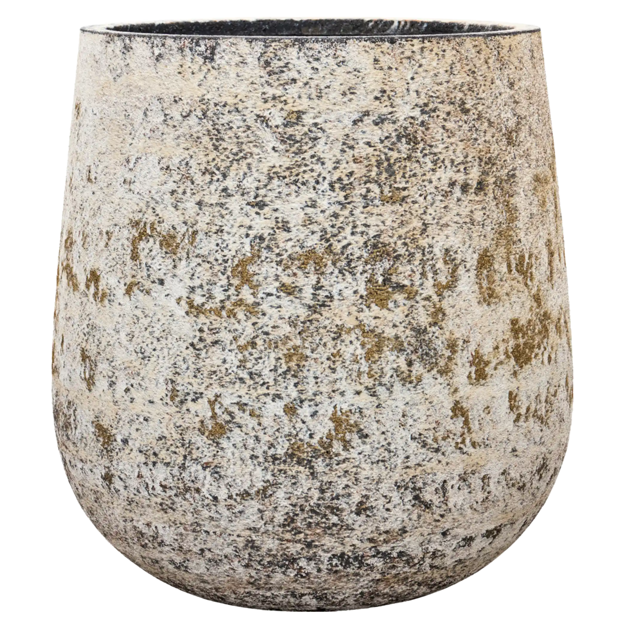 Atlas Round Planter | Fiberstone Indoor and Outdoor Plant Pot Vase