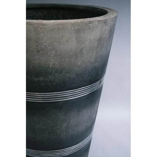 Cosmos Round Tall Polystone Outdoor Planter