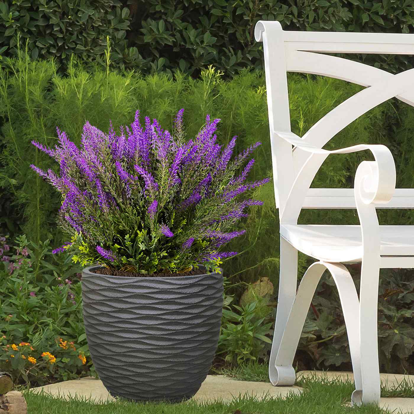 IDEALIST Lite Wave Style Outdoor Egg Planter