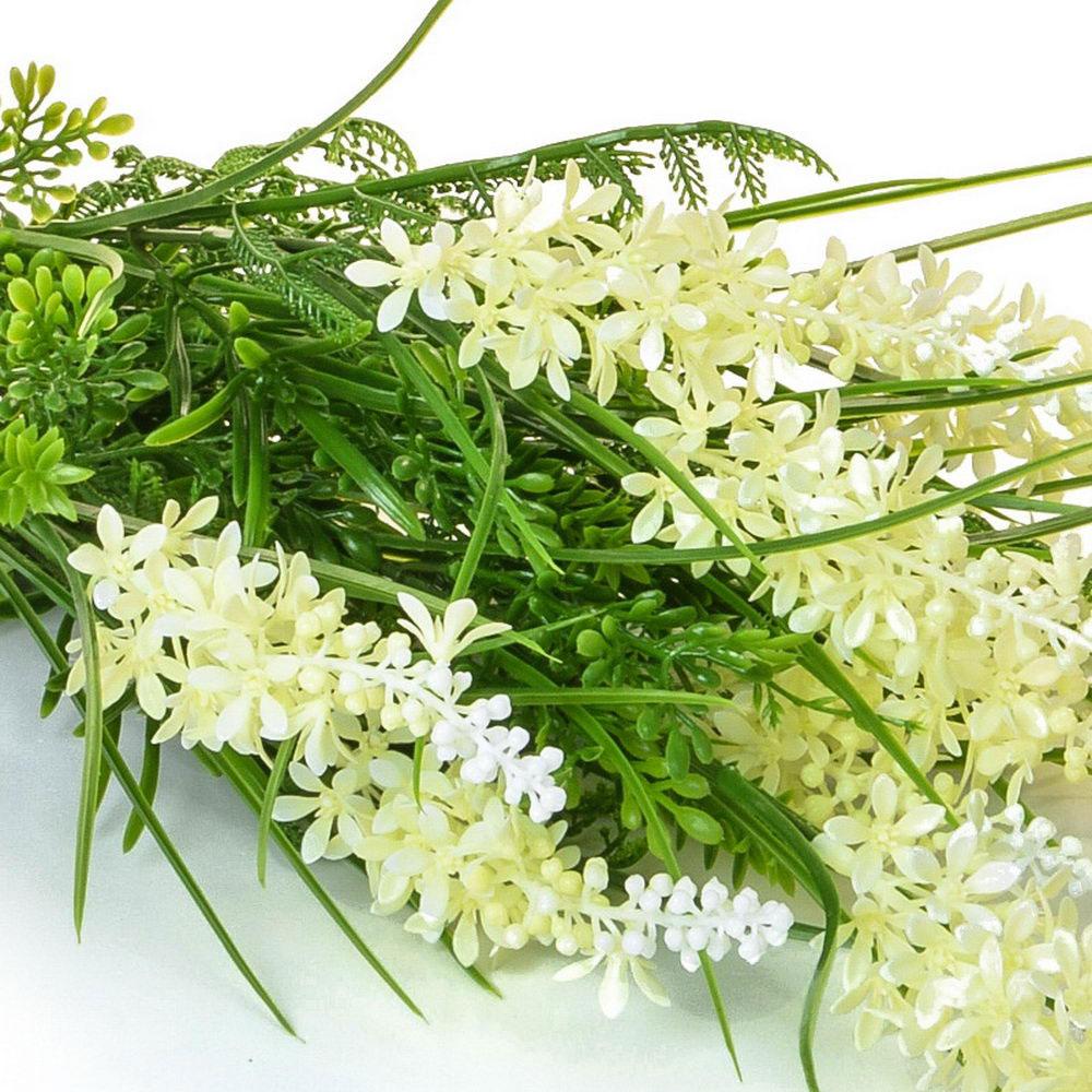 Mix with Flame Retardant Artificial Grass Plant