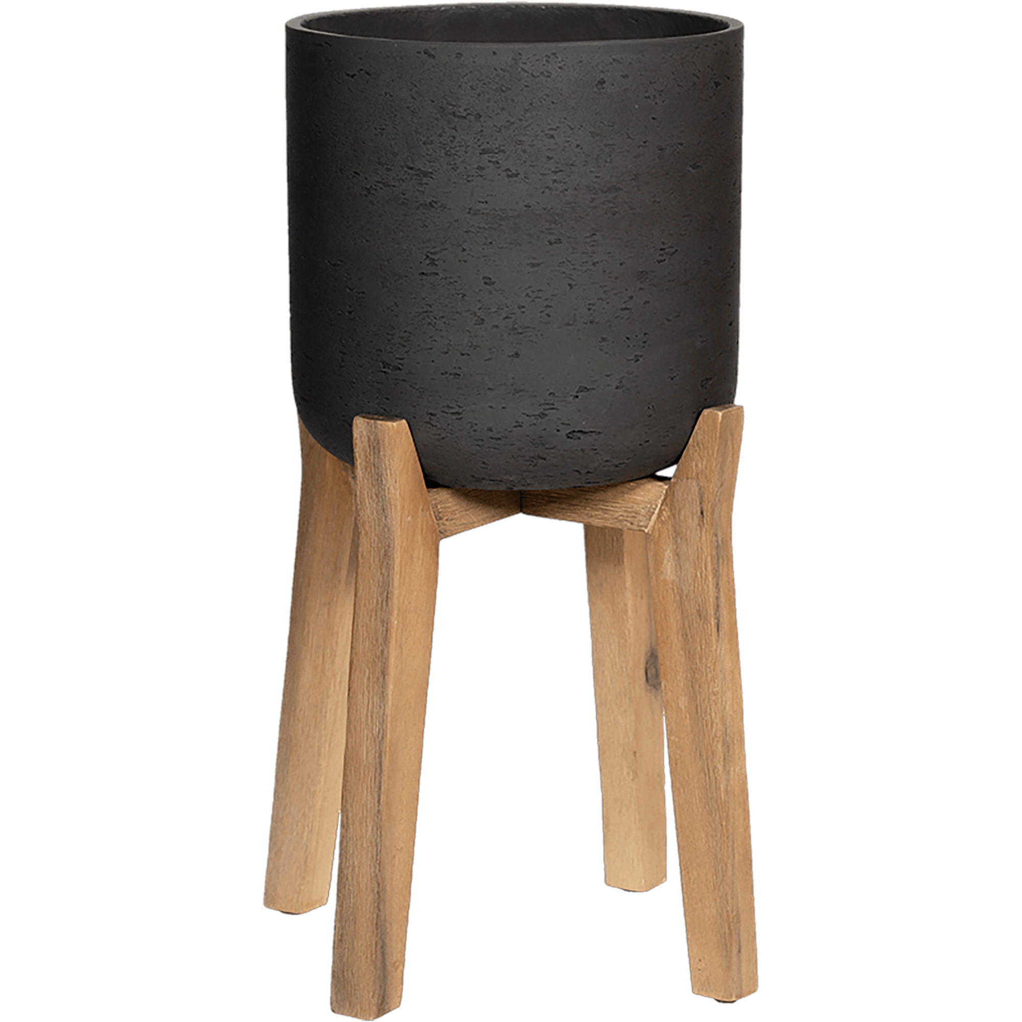 Rough Fibreclay Planter | Indoor and Outdoor Plant Pot with Feet