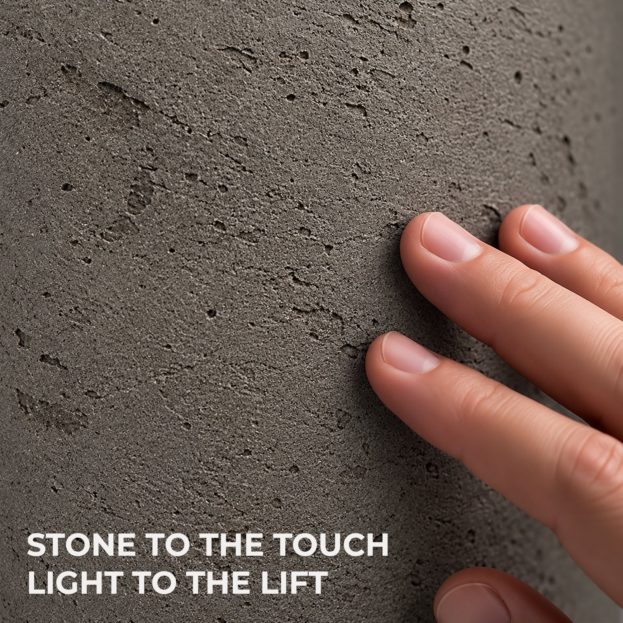 Rough Fibreclay Planter | Indoor and Outdoor Plant Pot Cylinder