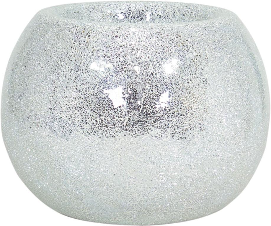 Disco Round Polystone Indoor Planter