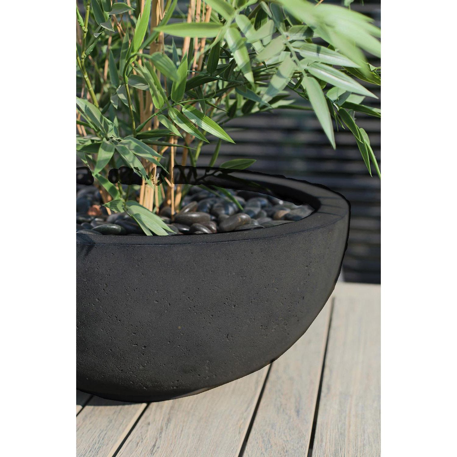 Bowl Round Polystone Planter by Fleur Ami EGO PLUS