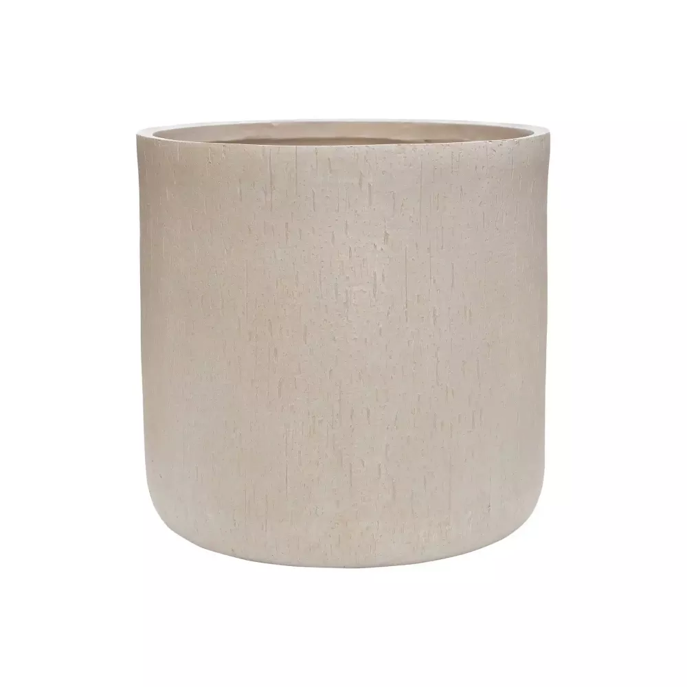 Raindrop Fibreclay Cylinder Planter | Indoor and Outdoor Plant Pot