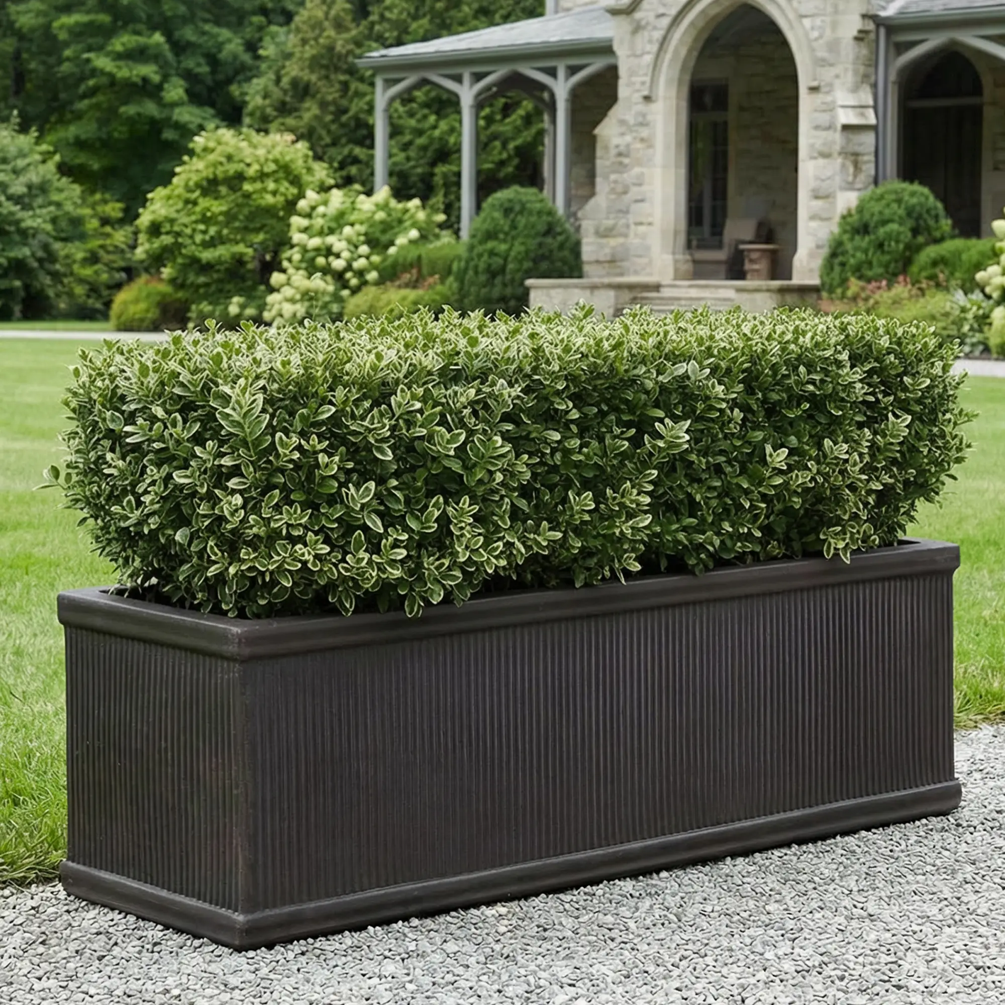 IDEALIST Lite Vertical Ribbed Vintage Style Window Box