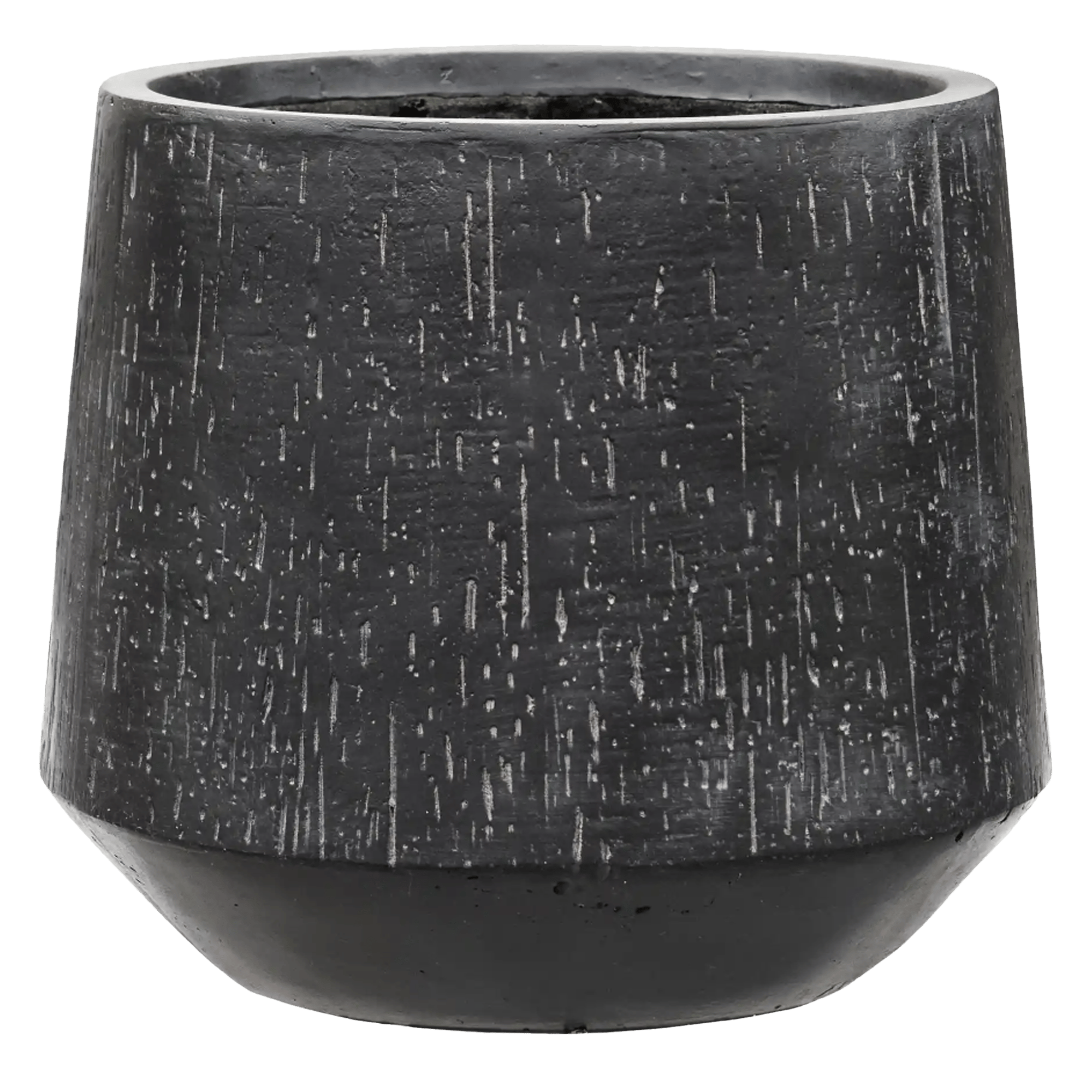 Raindrop Fibreclay Planter | Tapered Indoor and Outdoor Plant Pot