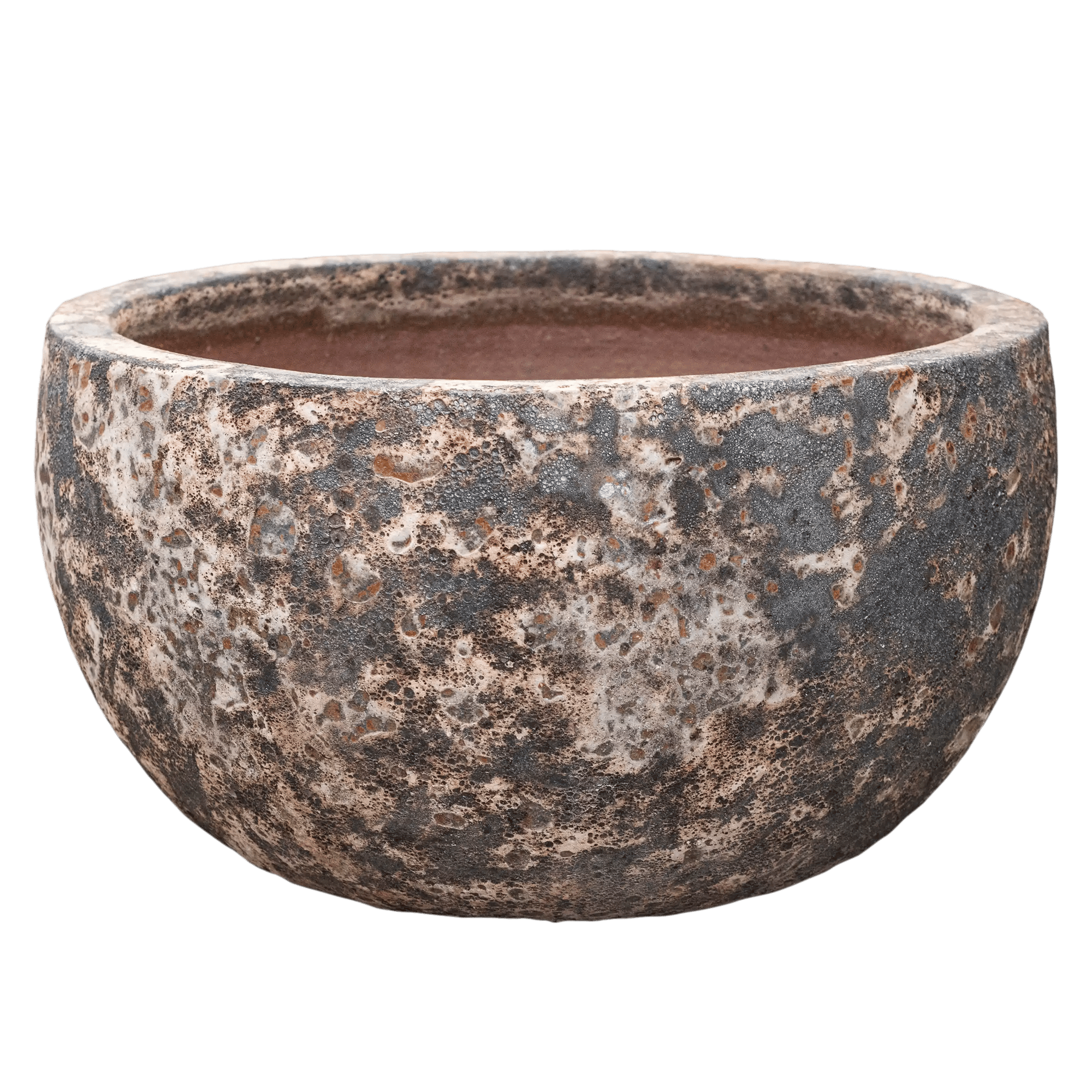 Lava Ceramic Bowl Planter | Indoor and Outdoor Plant Pot