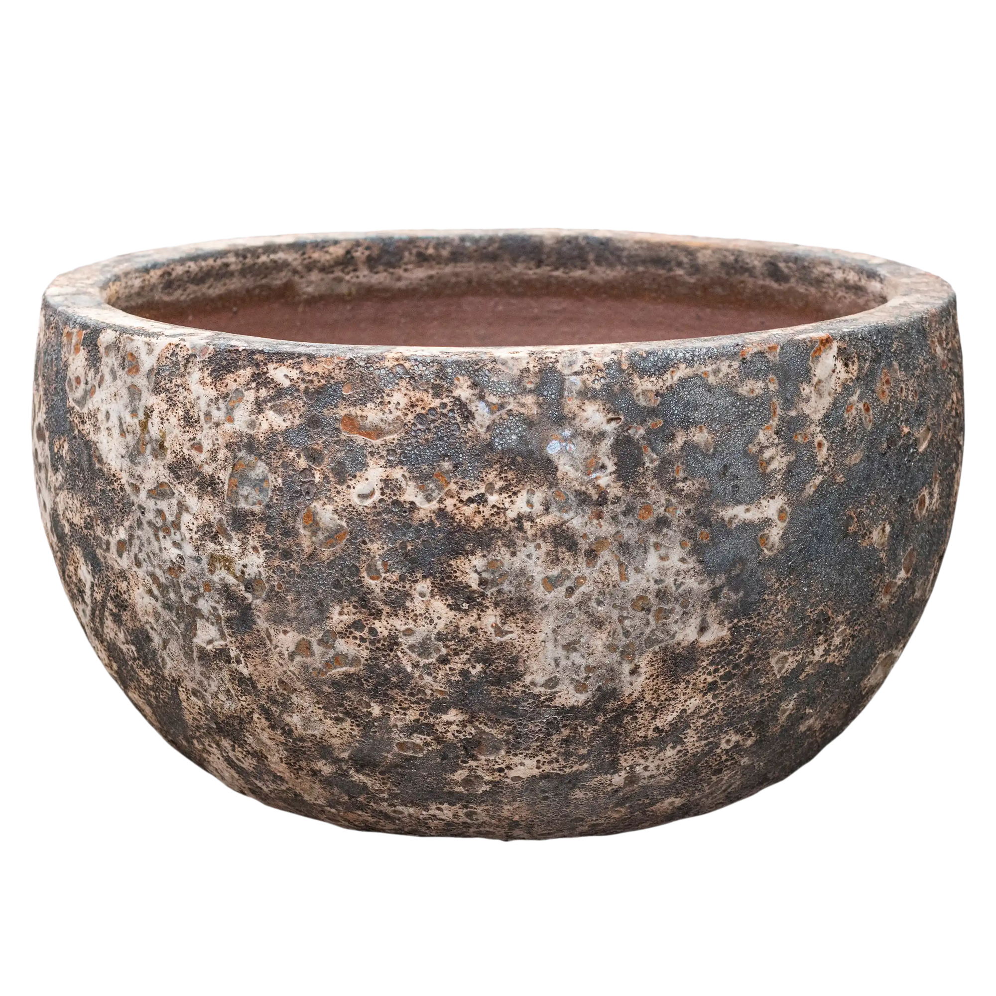 Lava Ceramic Bowl Planter | Indoor and Outdoor Plant Pot