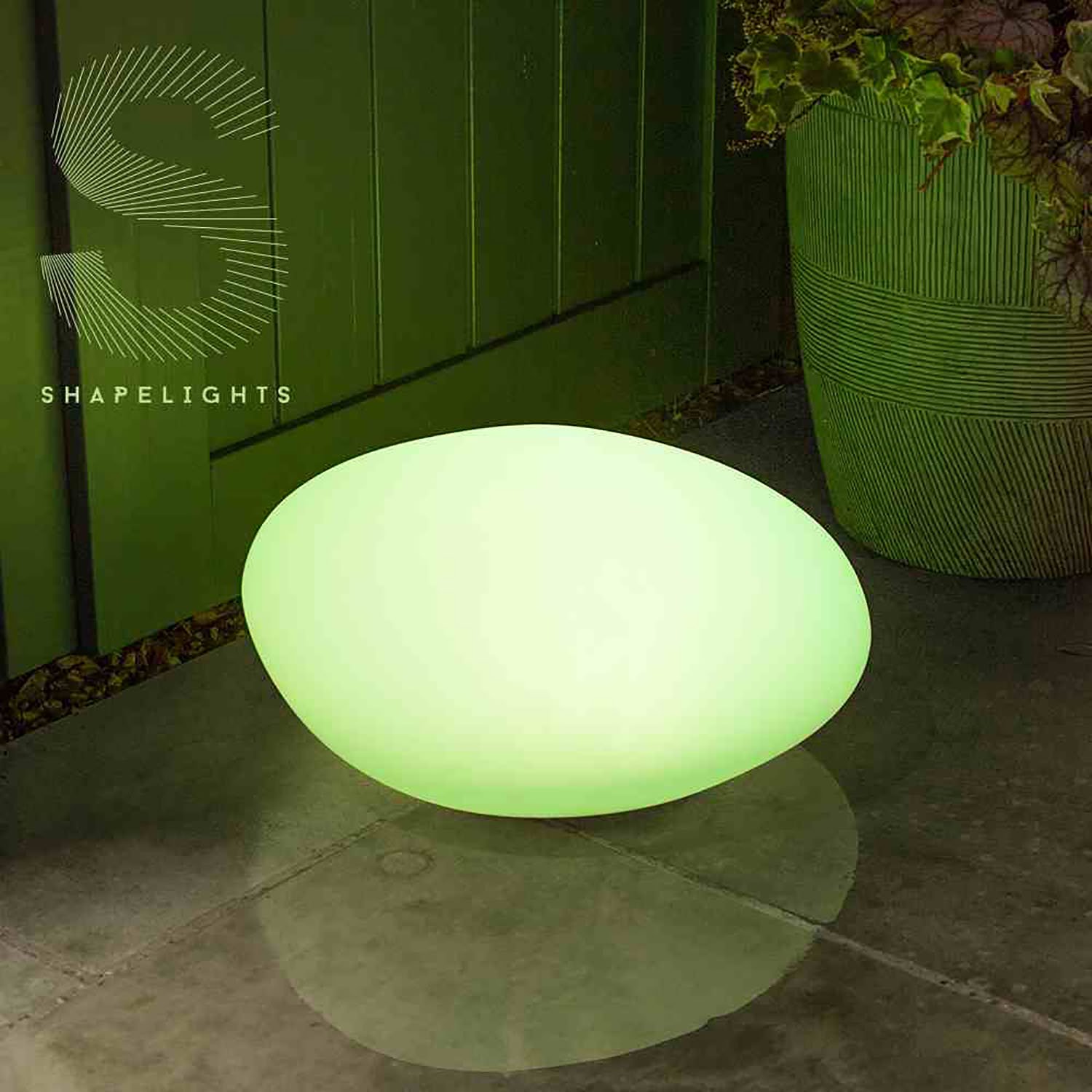 ShapeLights Pebble Premium Indoor/ Outdoor Solar Garden Lights