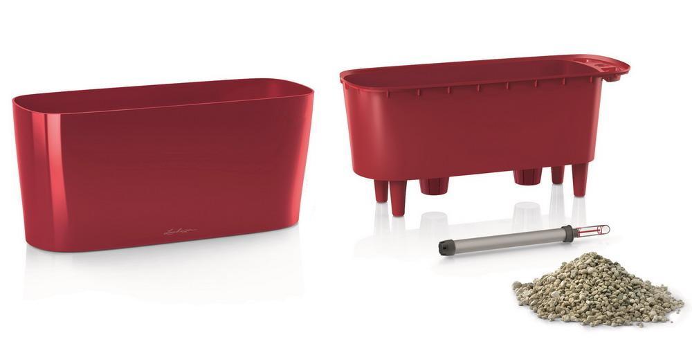 LECHUZA DELTA 10|DELTA 20 Poly Resin Indoor Self-watering Planter