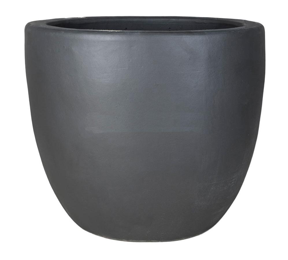 Ceramic Round Matte Low Planter Pot In/Out