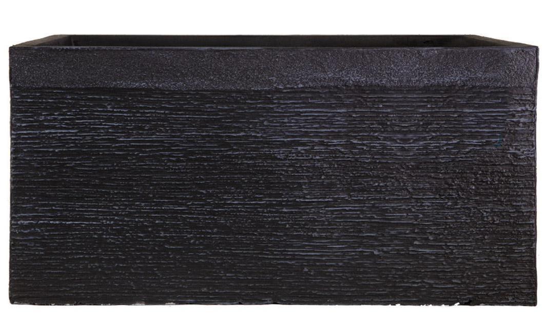 IDEALIST Lite Ribbed Light Concrete Trough Planter