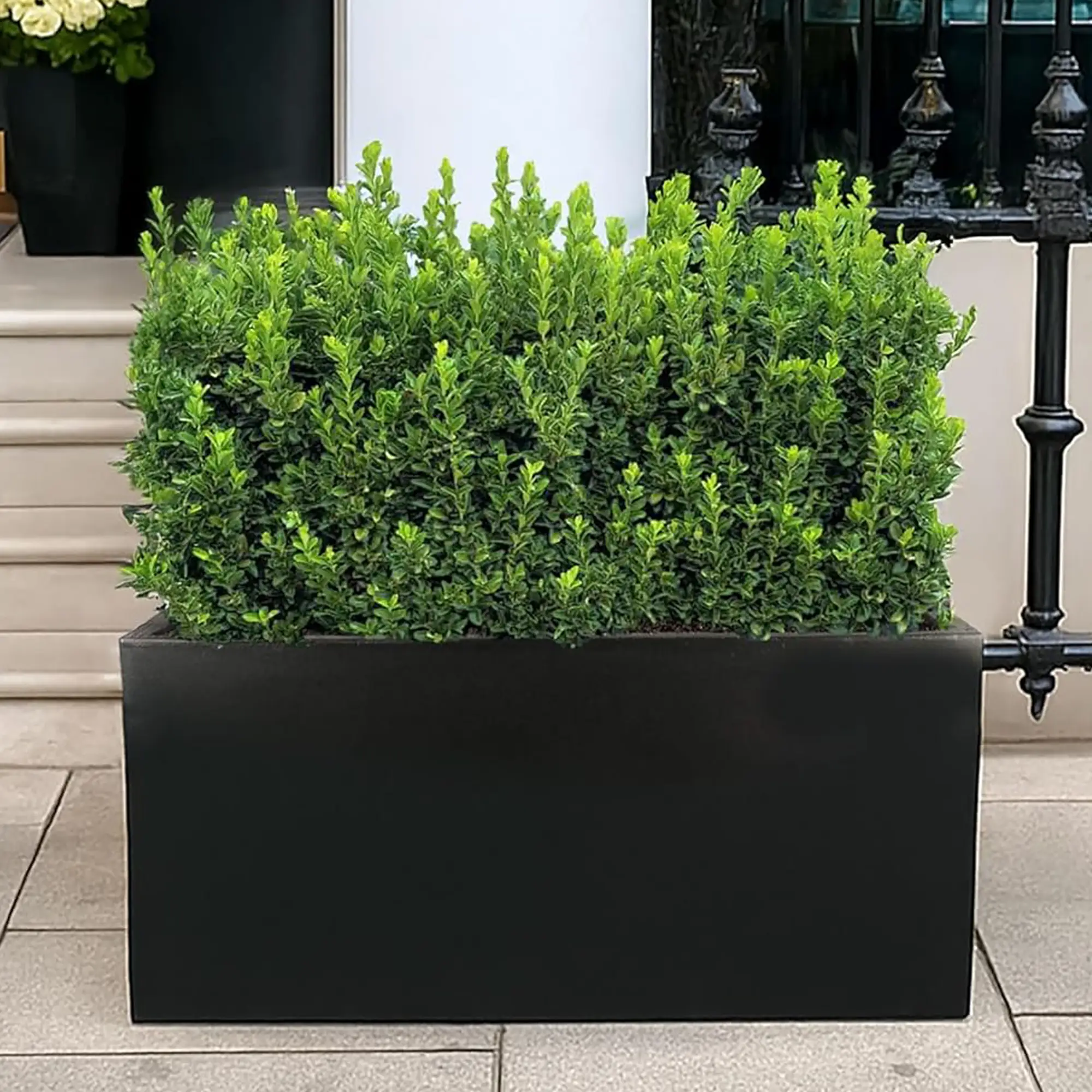 IDEALIST Lite Contemporary Light Concrete Trough Planter