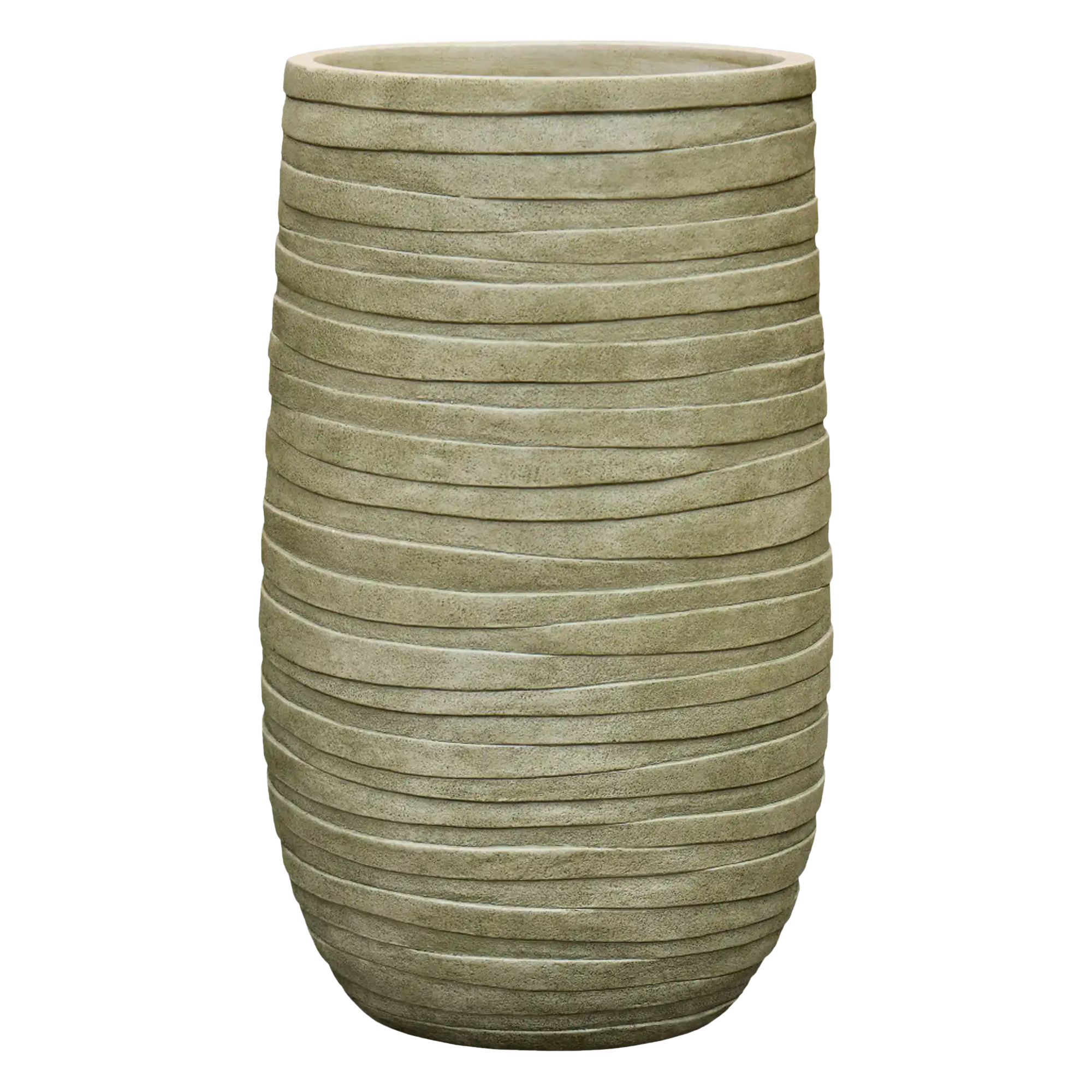 Tornado Fibreclay Tall Planter | Indoor and Outdoor Plant Pot