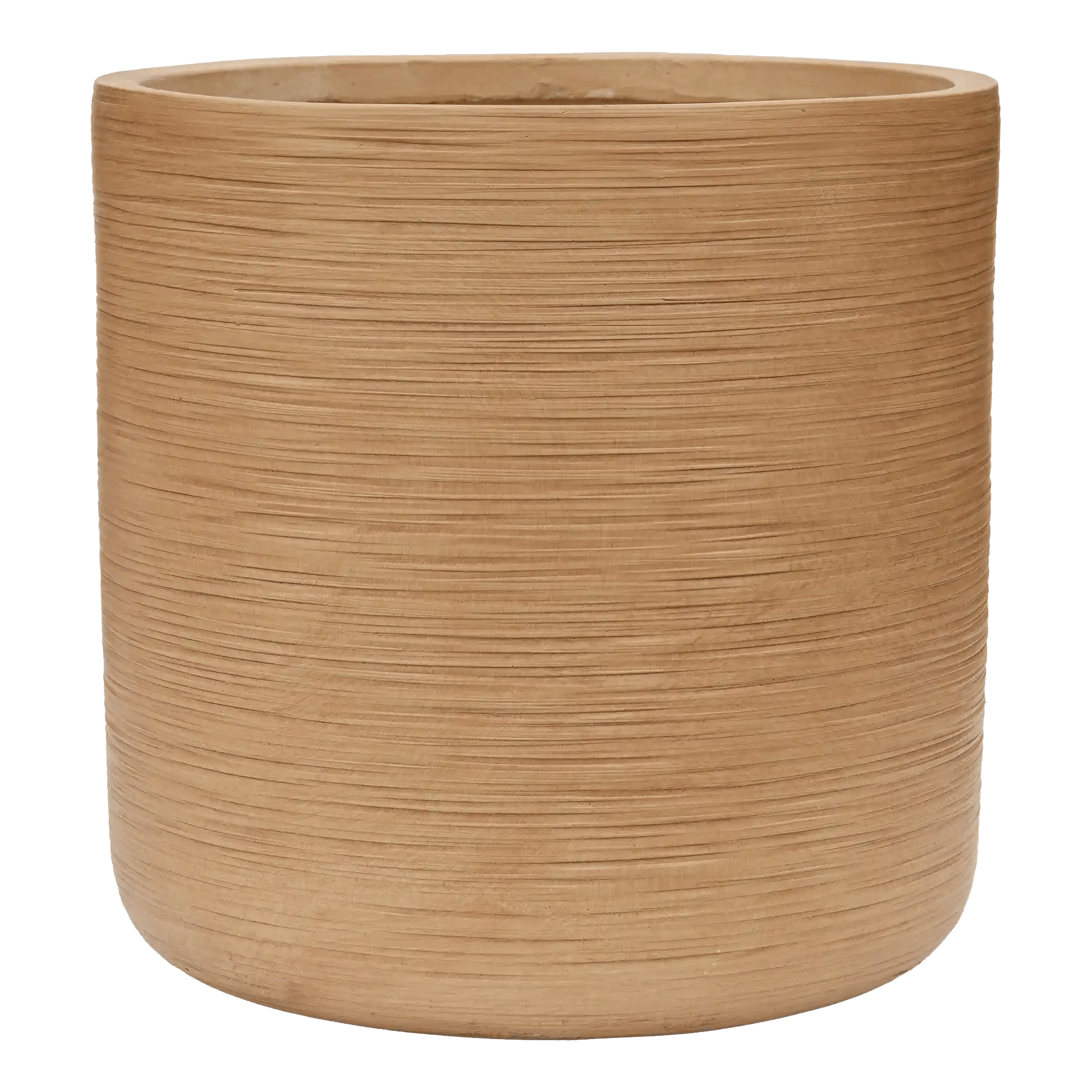 Dune Fibreclay Cylinder Planter | Indoor and Outdoor Plant Pot