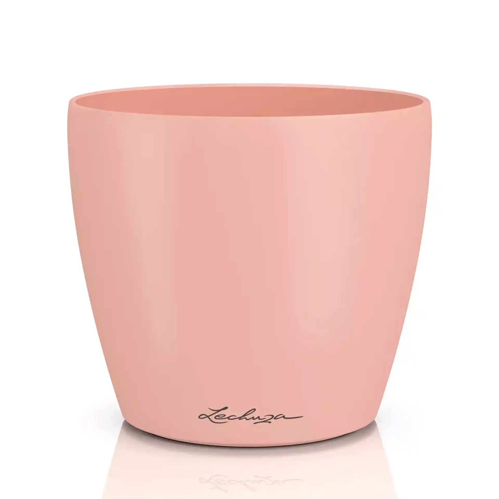 LECHUZA CLASSICO Color DECO Round Poly Resin Indoor Planter