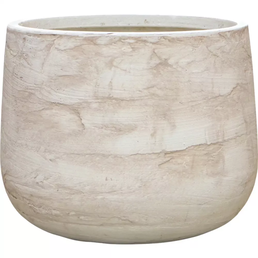 Algar Round Planter | Composite Indoor and Outdoor Plant Pot