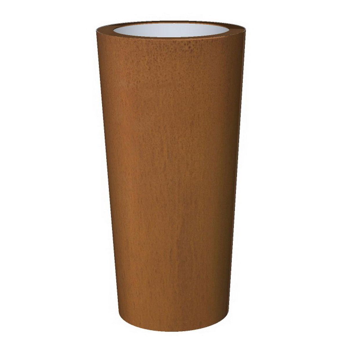 Cortenstyle Basic Conica Topper Tall Planter IN\OUT 
