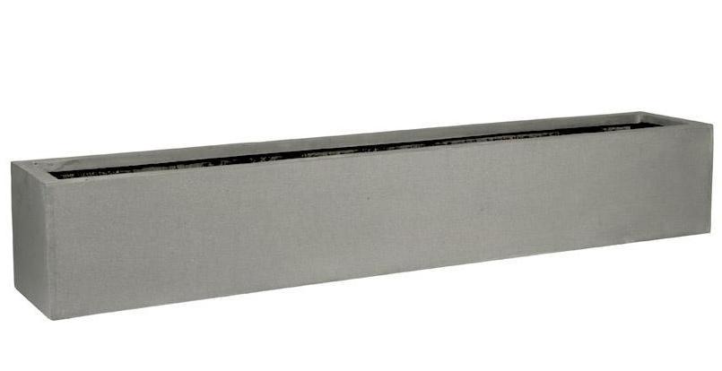 WINDOW BOX Fiberstone Slim Low Planter by Idealist Premium Balcony