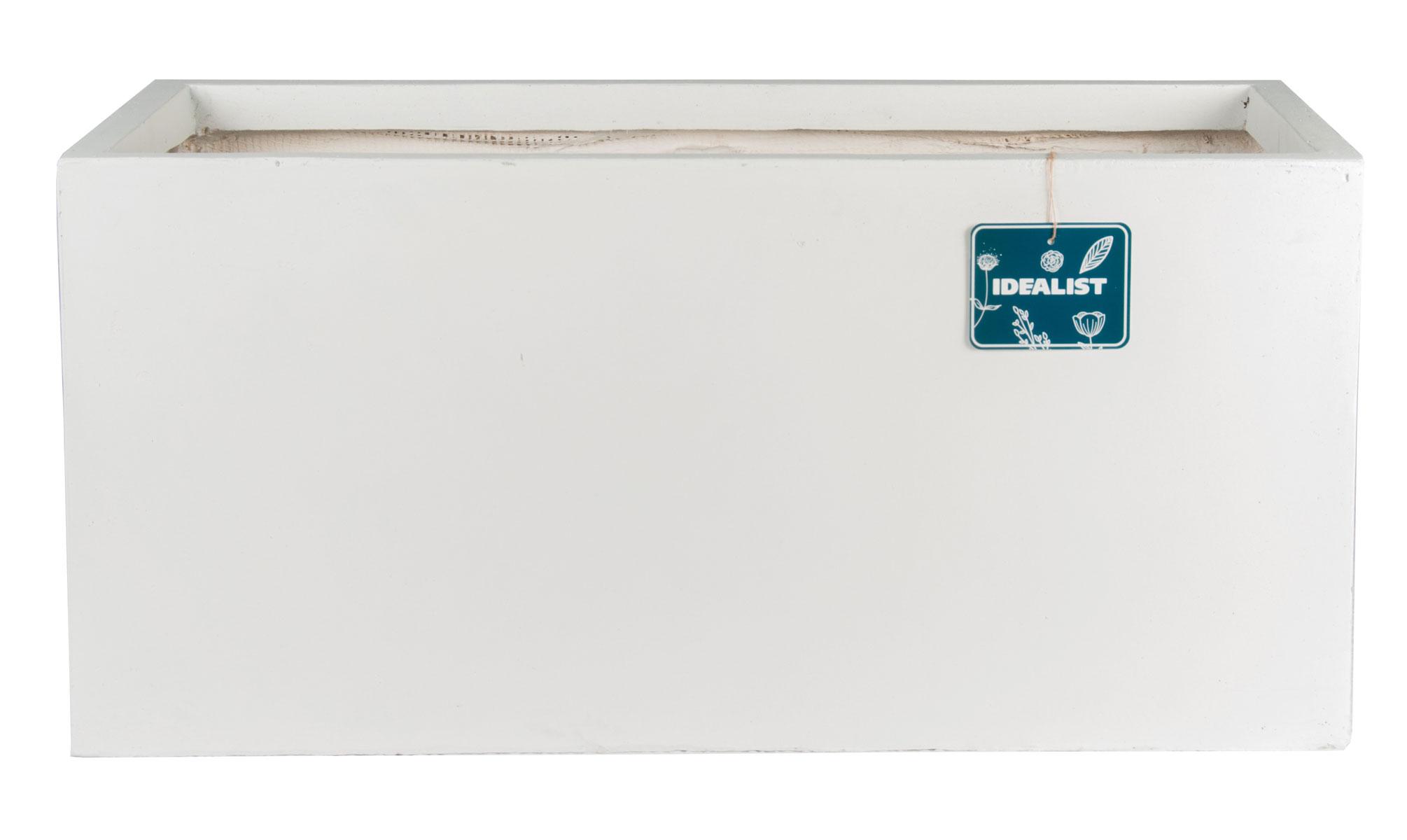 IDEALIST Lite Contemporary Light Concrete Trough Planter