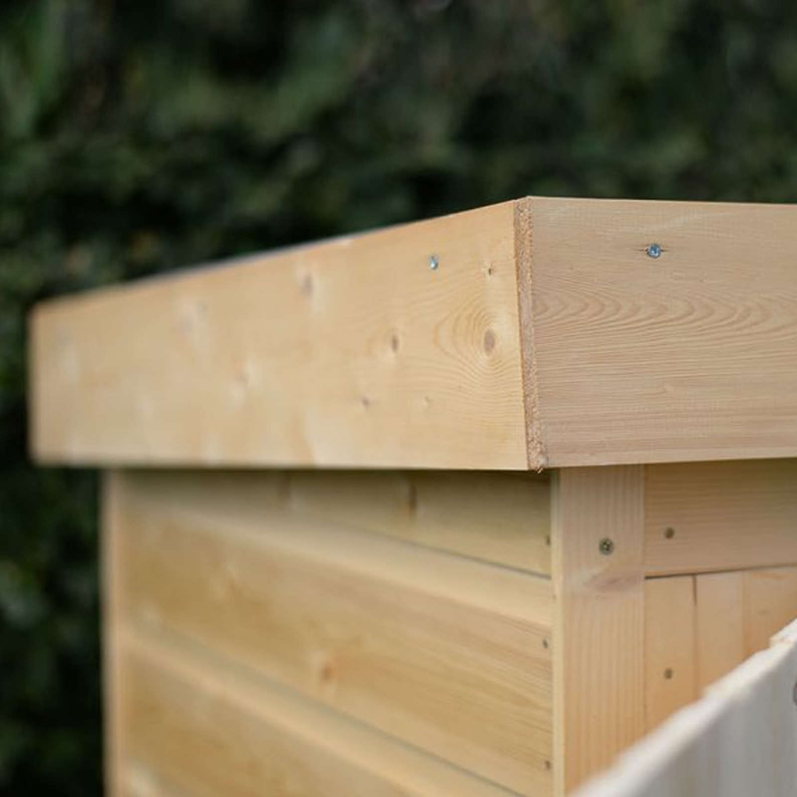 Installed Outdoor Pressure Treated Wooden Shiplap Pent Outdoor Store by Forest Garden