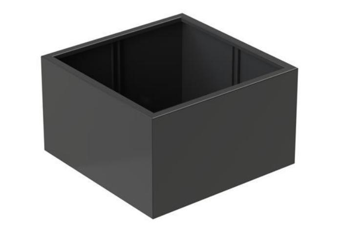 Florida Outdoor Aluminum Square Planter
