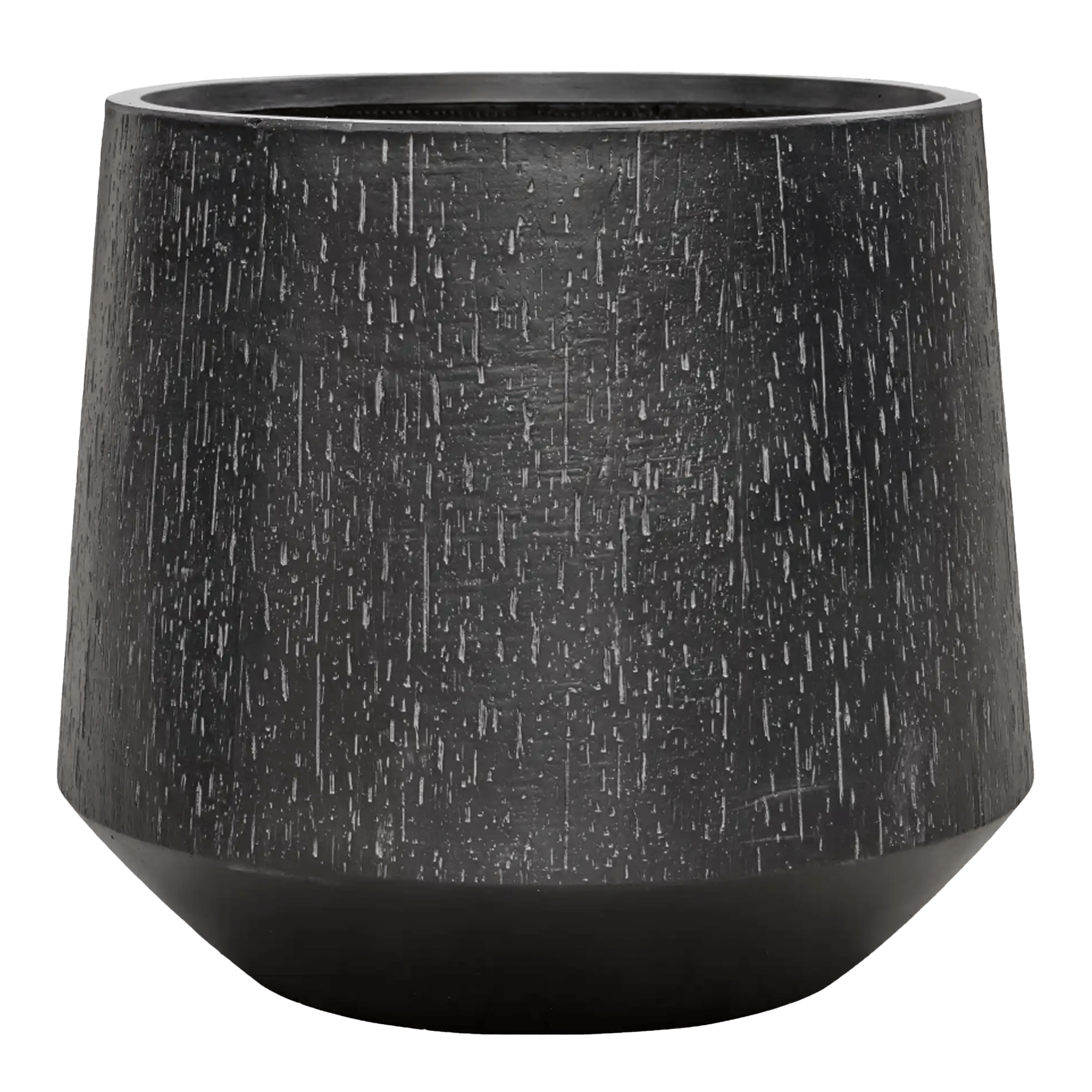 Raindrop Fibreclay Planter | Tapered Indoor and Outdoor Plant Pot