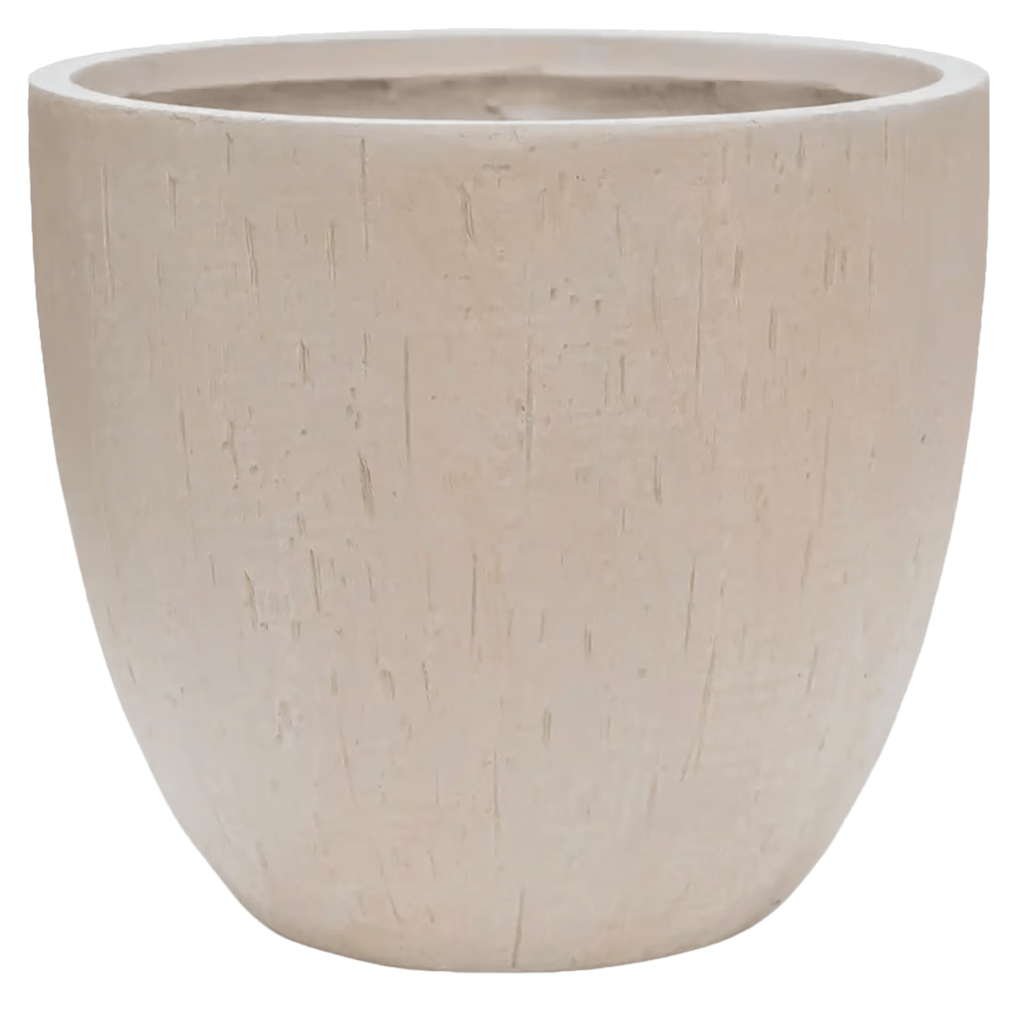 Raindrop Fibreclay Egg Planter | Indoor and Outdoor Plant Pot
