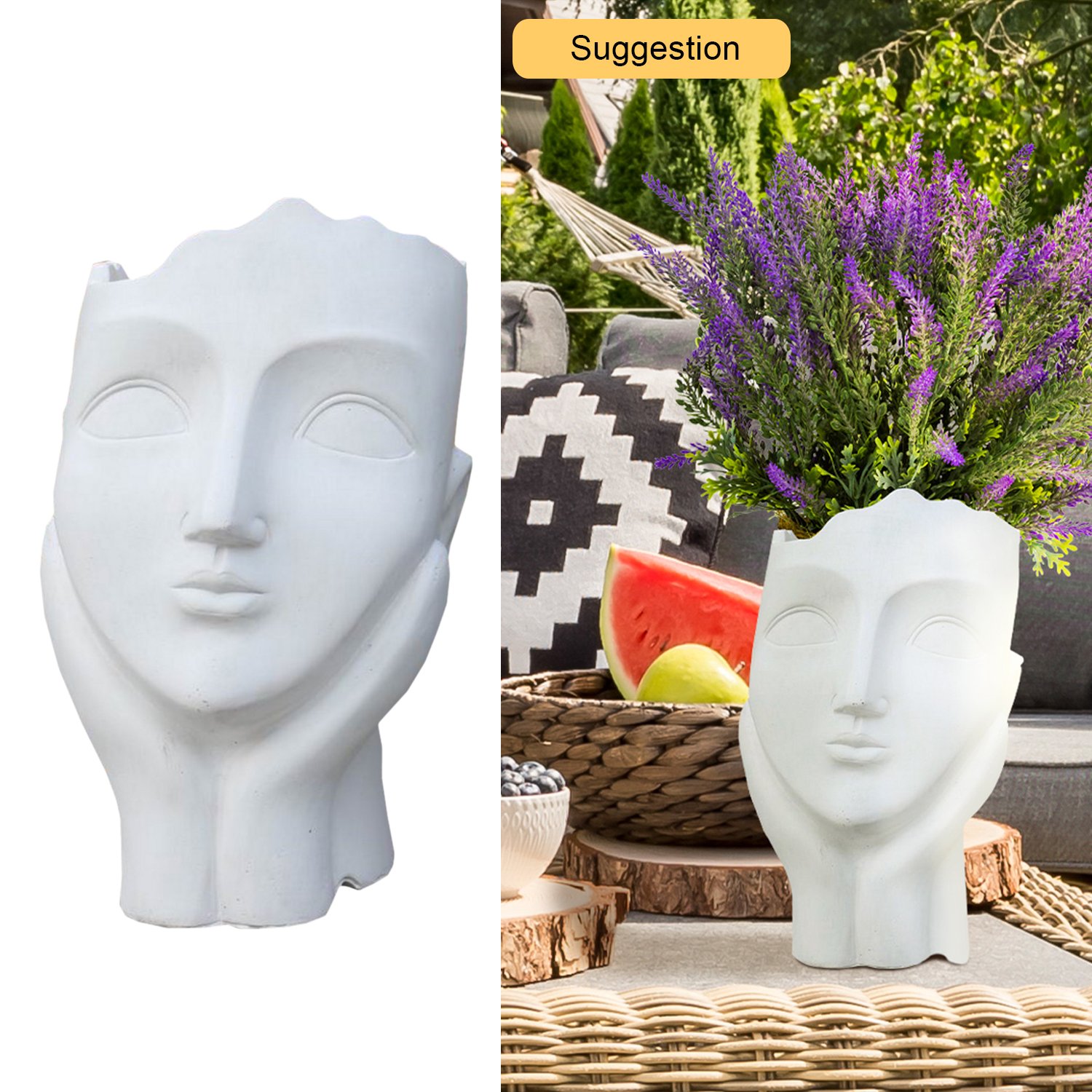 IDEALIST Lite Oval Face Outdoor Plant Pot