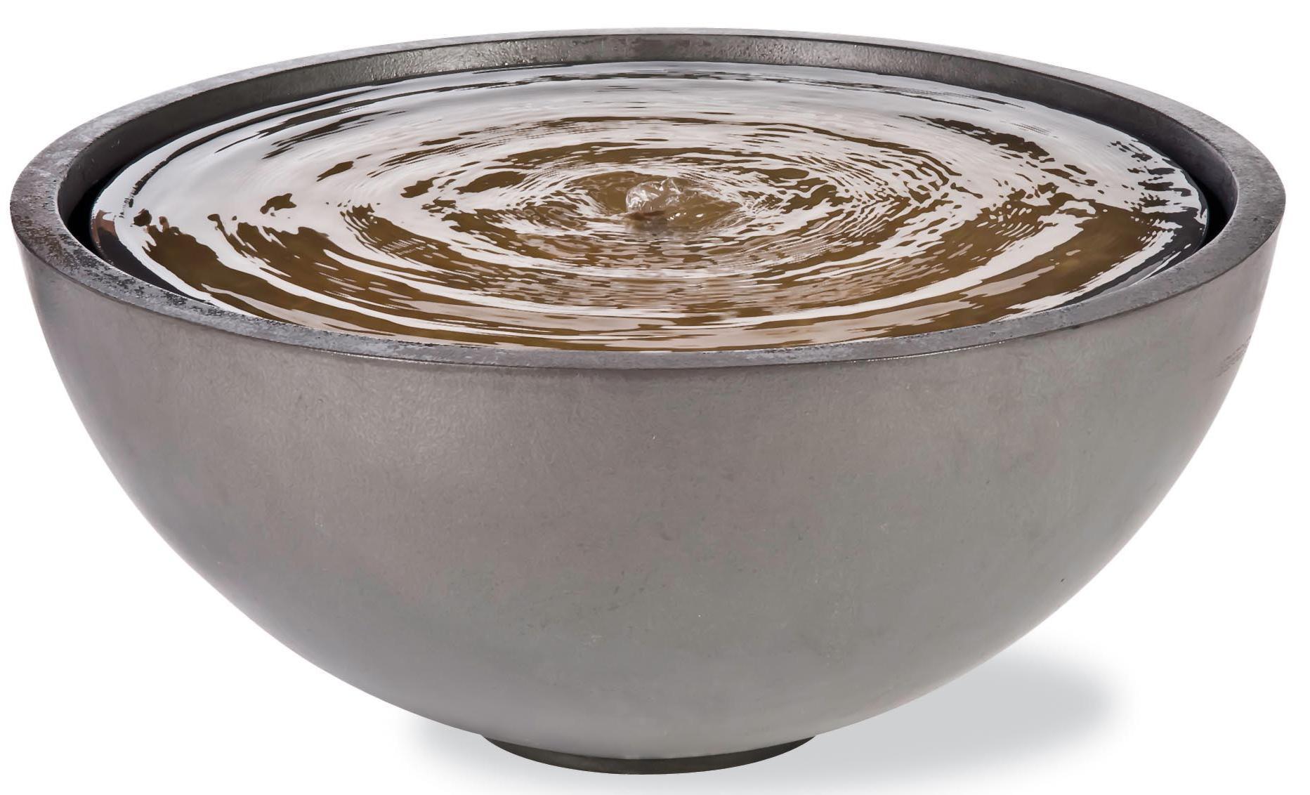 Bowl Fiberglass Bowl Faux Lead Tx Planter Pot In/Out