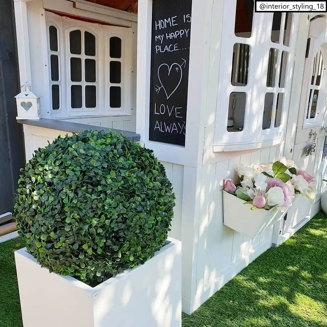 IDEALIST Lite Square Box Contemporary Light Concrete Planter