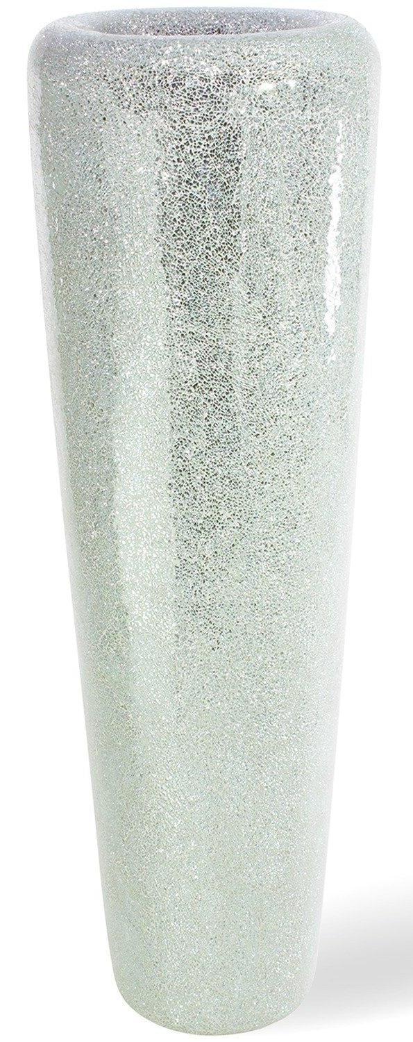 Conical Round Tall Polystone Outdoor Planter